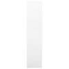vidaXL Office Cabinet White 90x40x180 cm Steel