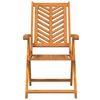 vidaXL Garden Chair 4 pcs Brown 57 x 72 x 109 cm Solid Acacia Wood