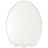vidaXL Soft-close Toilet Seat with Quick-release Design White