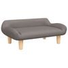 vidaXL Kids Sofa Taupe 70x40x24 cm Fabric
