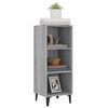 vidaXL Sideboard Grey Sonoma 34.5x32.5x90 cm Engineered Wood