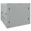 vidaXL Network Cabinet with Storage Grey 53 x 60 x 45 cm Steel