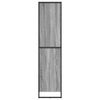 vidaXL Book Cabinet Grey Sonoma 43 x 36 x 150.5 cm Engineered Wood