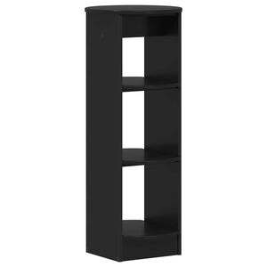 vidaXL Side Cabinet Black 40 x 40 x 100 cm Engineered Wood