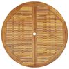 vidaXL Folding Garden Table 120 cm Solid Acacia Wood