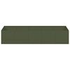 vidaXL Planter Olive Green 200x80x40 cm Steel