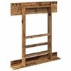 vidaXL Wall Mounted Fishing Rod Holder Engineered Wood