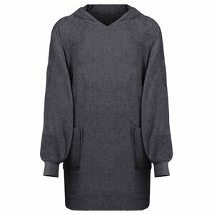 vidaXL Blanket Hoodie KINN Anthracite L Cotton