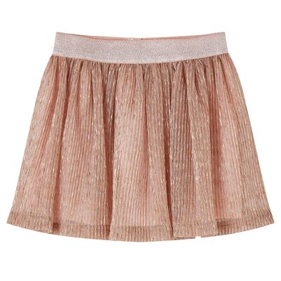 Kids' Skirt with Glitters Soft Pink 92