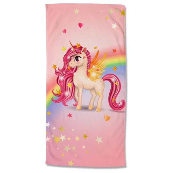 Good Morning Beach Towel LITTLE 75x150 cm Multicolour