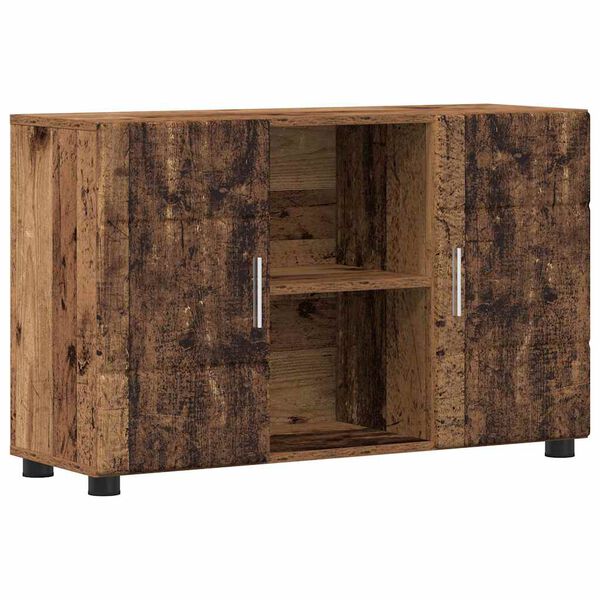 vidaXL Sideboard FLORIN Old Wood 88.5 x 30.5 x 55.5 cm Engineered Wood