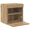 vidaXL TV Wall Cabinets Wall-mounted 2 pcs Artisan Oak 40 x 30 x 40 cm
