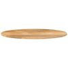 vidaXL Table Top 100x40x2.5 cm Oval Solid Wood Mango
