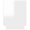 vidaXL TV Cabinet High Gloss White 102x35x45 cm Engineered Wood