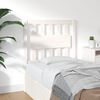 vidaXL Bed Headboard White 80.5x4x100 cm Solid Wood Pine