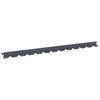vidaXL Lawn Edging 20 pcs 102 x 4 x 4 cm Steel Anthracite