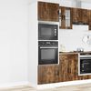 vidaXL Oven Cabinets 2 pcs Porto Smoked Oak Engineered Wood