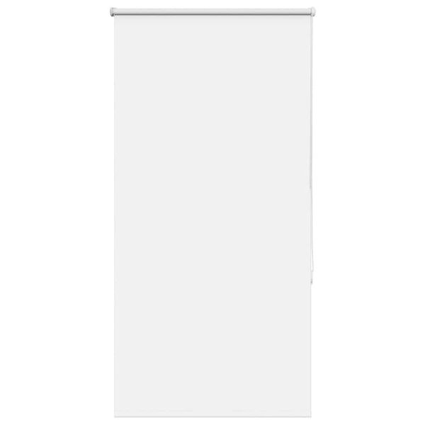 vidaXL Roller Blind Blackout White 70x150 cm Fabric Width 65.7 cm Polyester