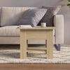 vidaXL Coffee Table Sonoma Oak 55x55x42 cm Engineered Wood