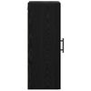 vidaXL Wall Mounted Cabinet Black Oak 34.5 x 34 x 90 cm