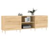 vidaXL TV Cabinet Sonoma Oak 150x30x50 cm Engineered Wood