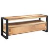 vidaXL TV Cabinet 120x35x45 cm Solid Acacia Wood