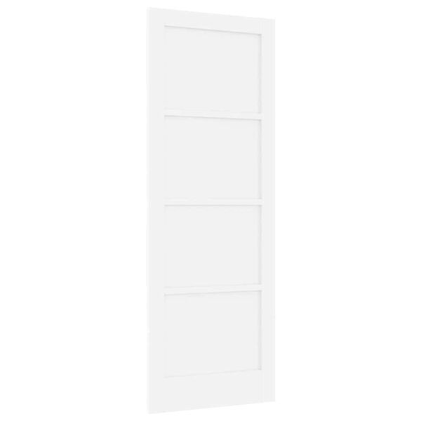vidaXL Interior Door ORKDAL White 78 x 211 cm Plywood