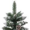 vidaXL Artificial Christmas Tree with 150 LEDs with Stand Green 150 cm