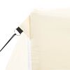 vidaXL Party Tent Folding Cream 200 x 200 x 315 cm Oxford Fabric