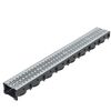 vidaXL Drainage Channels 3 pcs Galvanised Steel 3 m