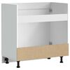 vidaXL Sink Base Cabinet "Porto" White 80x46x81.5 cm Engineered Wood