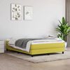 vidaXL Pocket Spring Bed Mattress Green 140x190x20 cm Fabric
