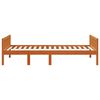 vidaXL Children's Bed without Mattress Wax Brown 80x200 cm Solid Wood Pine