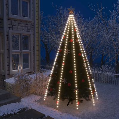 vidaXL Christmas Tree Net Lights with 400 LEDs Cold White 400 cm