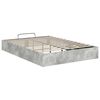 vidaXL Ottoman Bed Frame Concrete Grey 150 x 200 cm Engineered Wood