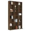 vidaXL CD Cabinet Brown Oak 102x23x177.5 cm Engineered Wood