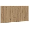 vidaXL Bed Headboard Artisan Oak 160x1.5x80 cm Engineered Wood