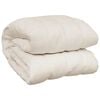 vidaXL Weighted Blanket Light Cream 220x260 cm 15 kg Fabric