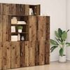 vidaXL Wall-Mounted Cabinet Wall-mounted Old Wood 30 x 42.5 x 39.5 cm
