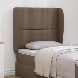 vidaXL Headboard Ear Tan 80 x 23 x 6 cm PVC