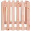 vidaXL Garden Planter with Fence Design 60x60x60 cm Solid Wood Douglas