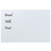 vidaXL Wall-mounted Magnetic Board White 60x40 cm&nbsp;Tempered Glass