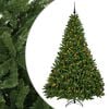 vidaXL Artificial Christmas Tree Light Green with Bauble 270 cm