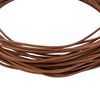 vidaXL Leather Cord Light Brown Ø2.5 mm x 5 m Leather