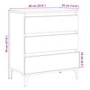 vidaXL Sideboard Old Wood 60x35x70 cm Engineered Wood