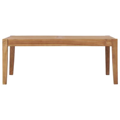 vidaXL Garden Table 90.5x55.5x30.5 cm Solid Teak Wood