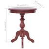vidaXL Side Table Brown 50x50x65 cm Solid Mahogany Wood
