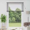 vidaXL Venetian Blinds Height Adjustable Black 220 x 140 cm Aluminium
