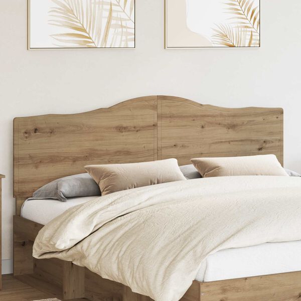 vidaXL Headboard Artisan Oak 200 cm Engineered wood