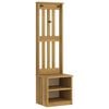 vidaXL Hall Tree SANDNES 45x40x159.5 cm Solid Wood Pine